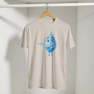 Nope Arabic Graphic Tee, Arabic graphic design by Cairo NYC (view 3)