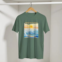 Arabic Sunset Tee, Arabic graphic design by Cairo NYC (view 12)