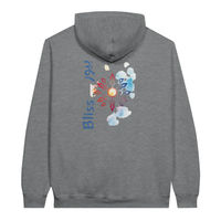 Watercolor Pure Bliss Bliss Hoodie, Arabic graphic design by Cairo NYC (view 69)