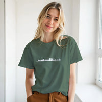 Cairo Skyline Sunset Arabic Tee, Arabic graphic design by Cairo NYC (view 11)