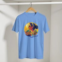 Egyptian Sunset Diva Cityscape Tee, Arabic graphic design by Cairo NYC (view 16)