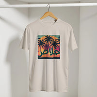 Khalas Sunset Tee, Arabic graphic design by Cairo NYC (view 14)