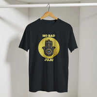 Hamsa Evil Eye Arabic Tee in Black, Arabic graphic design by Cairo NYC