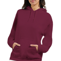 It's a Vibe Floral Arabic Hoodie in Maroon, Arabic graphic design by Cairo NYC