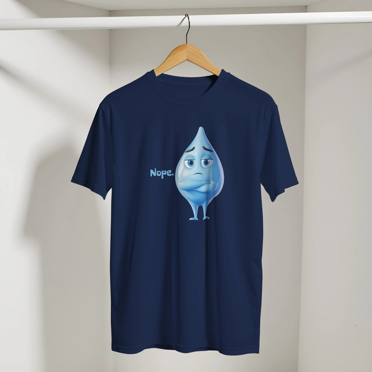 Nope Arabic Graphic Tee, Arabic graphic design by Cairo NYC (view 7)