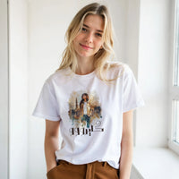 Soulful Cityscape Cairo Tee, Arabic graphic design by Cairo NYC (view 17)