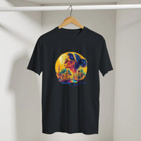 Egyptian Sunset Diva Cityscape Tee, Arabic graphic design by Cairo NYC (view 8)