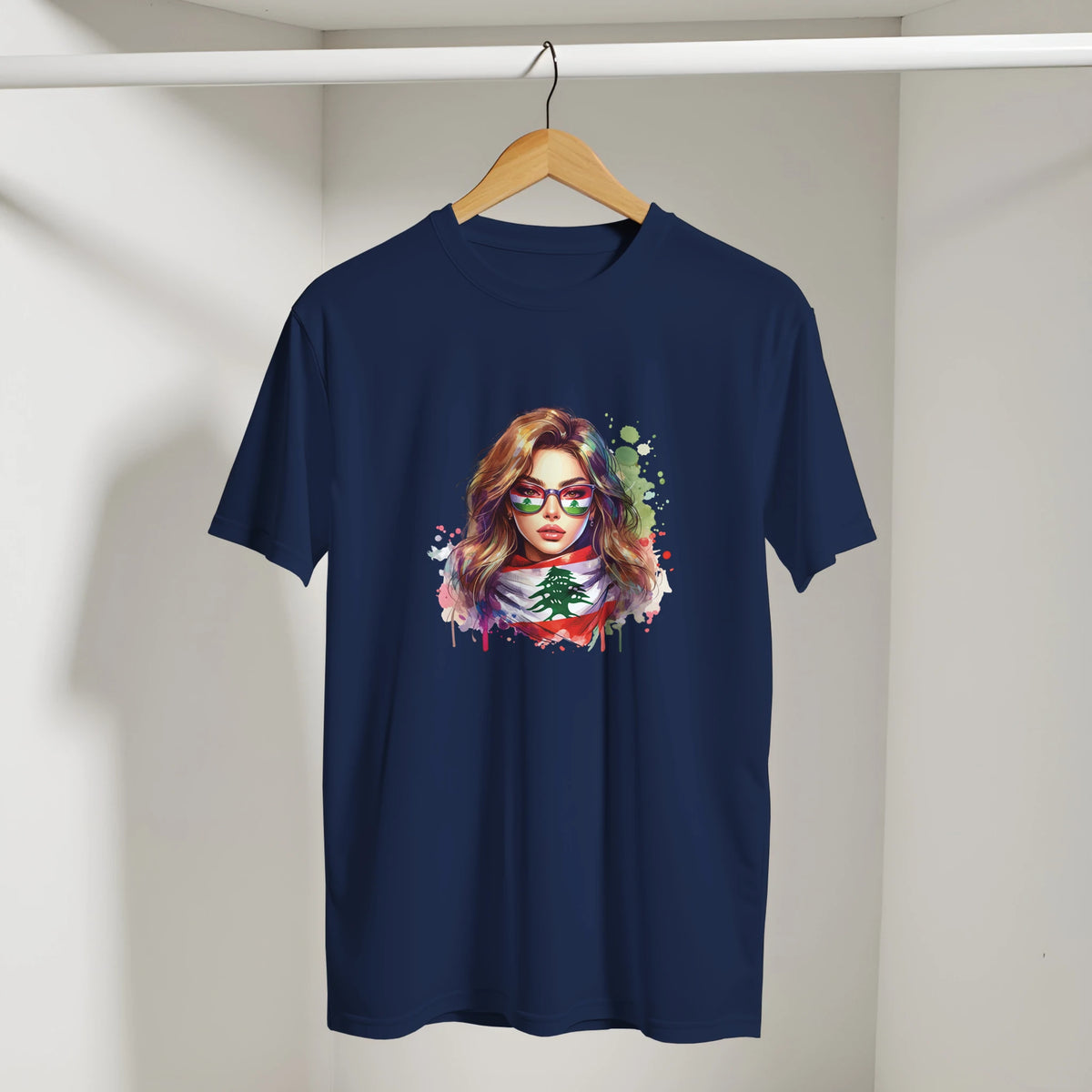 Lebanese Cedar Vintage Tee, Arabic graphic design by Cairo NYC (view 15)