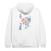 Watercolor Pure Bliss Bliss Hoodie, Arabic graphic design by Cairo NYC (view 52)