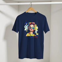 Chill Vibes Pop Art Arabic Tee, Arabic graphic design by Cairo NYC (view 15)