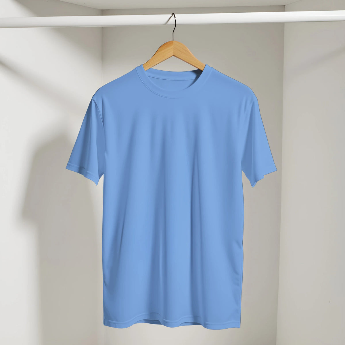Proud Egyptian Girl Streetwear Tee in Carolina Blue, Arabic graphic design by Cairo NYC