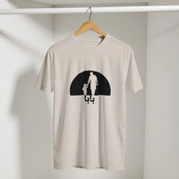 Retro Sunset Graphic Arabic Tee, Arabic graphic design by Cairo NYC (view 11)