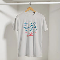 Take Me Back to Cairo Sunset Pyramids Arabic Tee, Arabic graphic design by Cairo NYC (view 6)