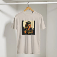 Egyptian Queen Retro Arabic Tee, Arabic graphic design by Cairo NYC (view 11)