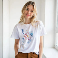 Sunset Watercolor Mandala Arabic Tee, Arabic graphic design by Cairo NYC (view 17)