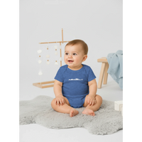 Arabic Cairo Silhouette Infant Onesie, Arabic graphic design by Cairo NYC (view 7)
