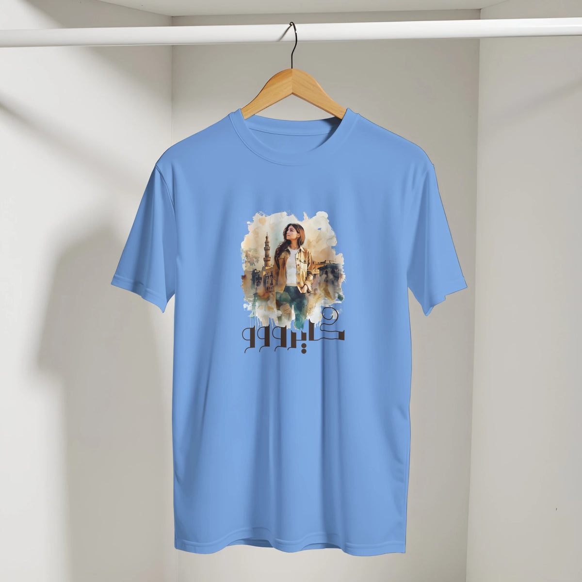 Soulful Cityscape Cairo Tee, Arabic graphic design by Cairo NYC (view 16)