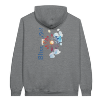 Watercolor Pure Bliss Bliss Hoodie, Arabic graphic design by Cairo NYC (view 73)