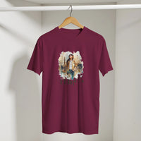 Soulful Cityscape Cairo Tee, Arabic graphic design by Cairo NYC (view 2)