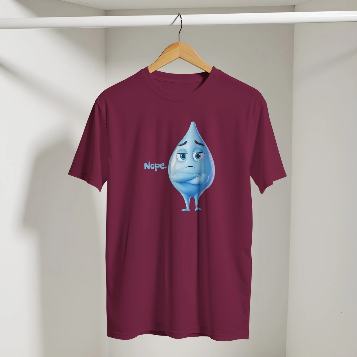 Nope Arabic Graphic Tee, Arabic graphic design by Cairo NYC (view 5)